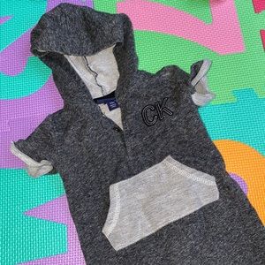 Calvin Klein Jeans Onesie with hood